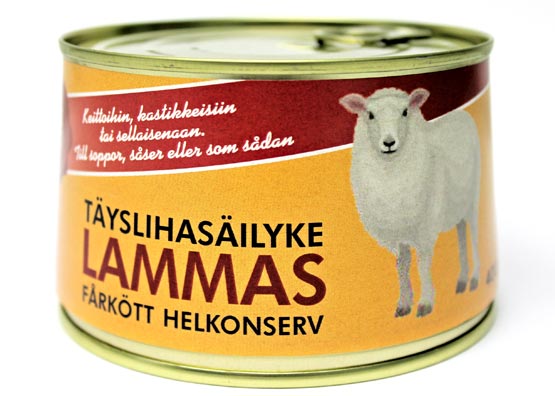 Rantalan liha - Lampaan täyslihasäilyke