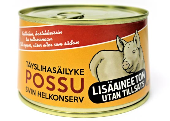 Rantalan Liha - Lisäaineeton possun täyslihasäilyke