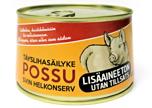 Lisäaineeton possun täyslihasäilyke 400 g – Rantalan Liha, Kauhajoki