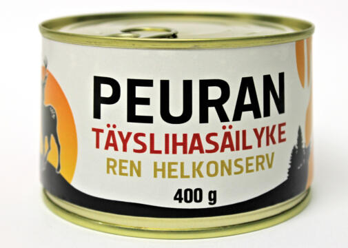 Peuran täyslihasäilyke 400 g – Rantalan Liha, Kauhajoki